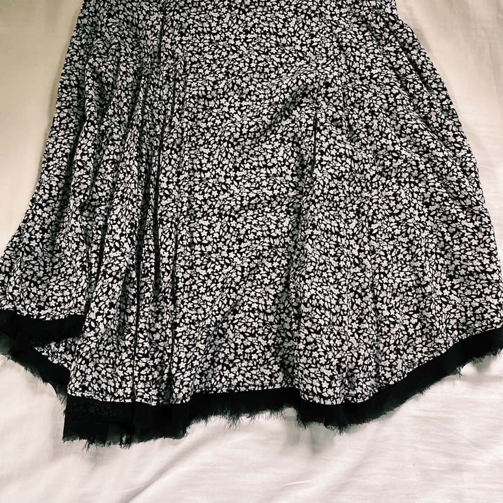 Black and White Dress